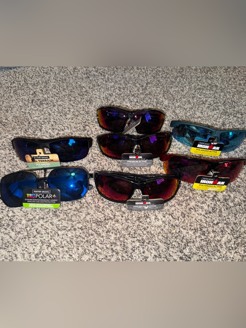 Foster Grant Iton Man Mens Sunglasses lot